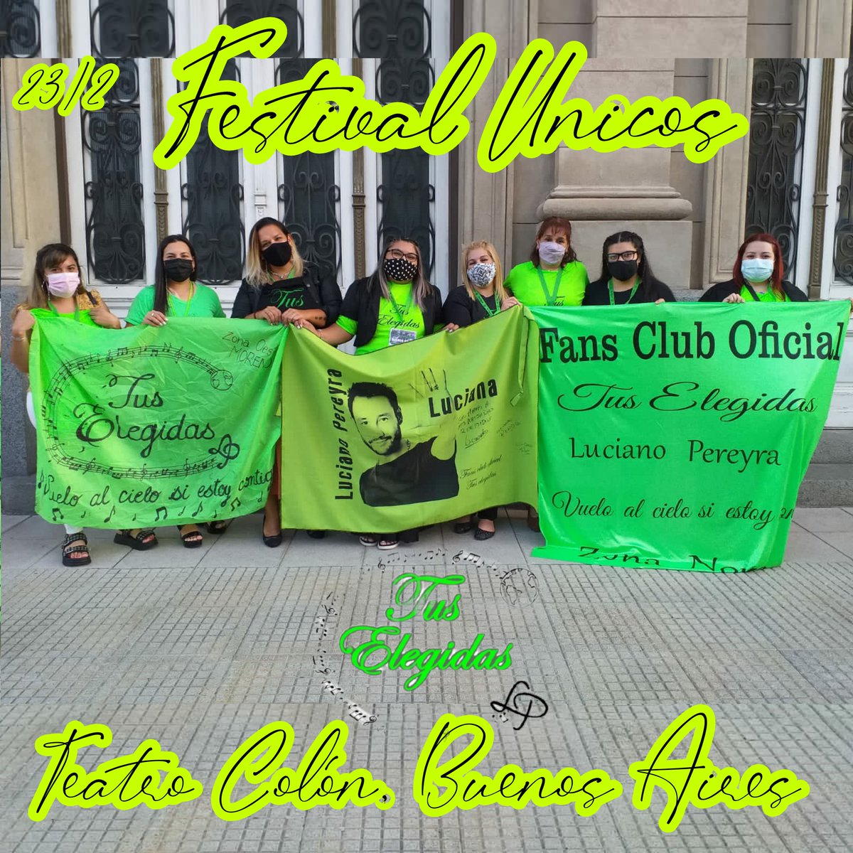 FCOI TusElegidas ✋💚 tweet media
