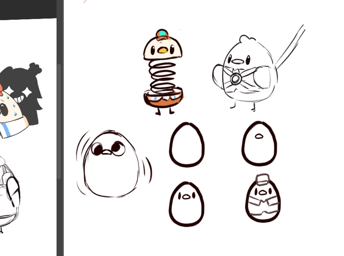 doodles of glue gun strim
#kfp 