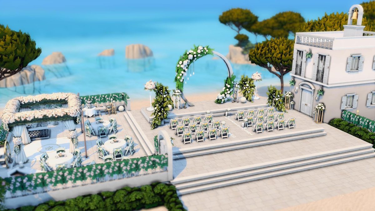 SimsGrown's tweet photo. 😍 Tartosa Wedding Venue 😍  Gallery ID: SimsGrown! The Tartosa wedding venue is ready for the start of your forever! Has everything you could need to have a fantastic wedding
#SimsGrown #WeddingVenues #WeddingStories #ShowUsYourBuilds @SimsCreatorsCom https://t.co/aIyltIalK8