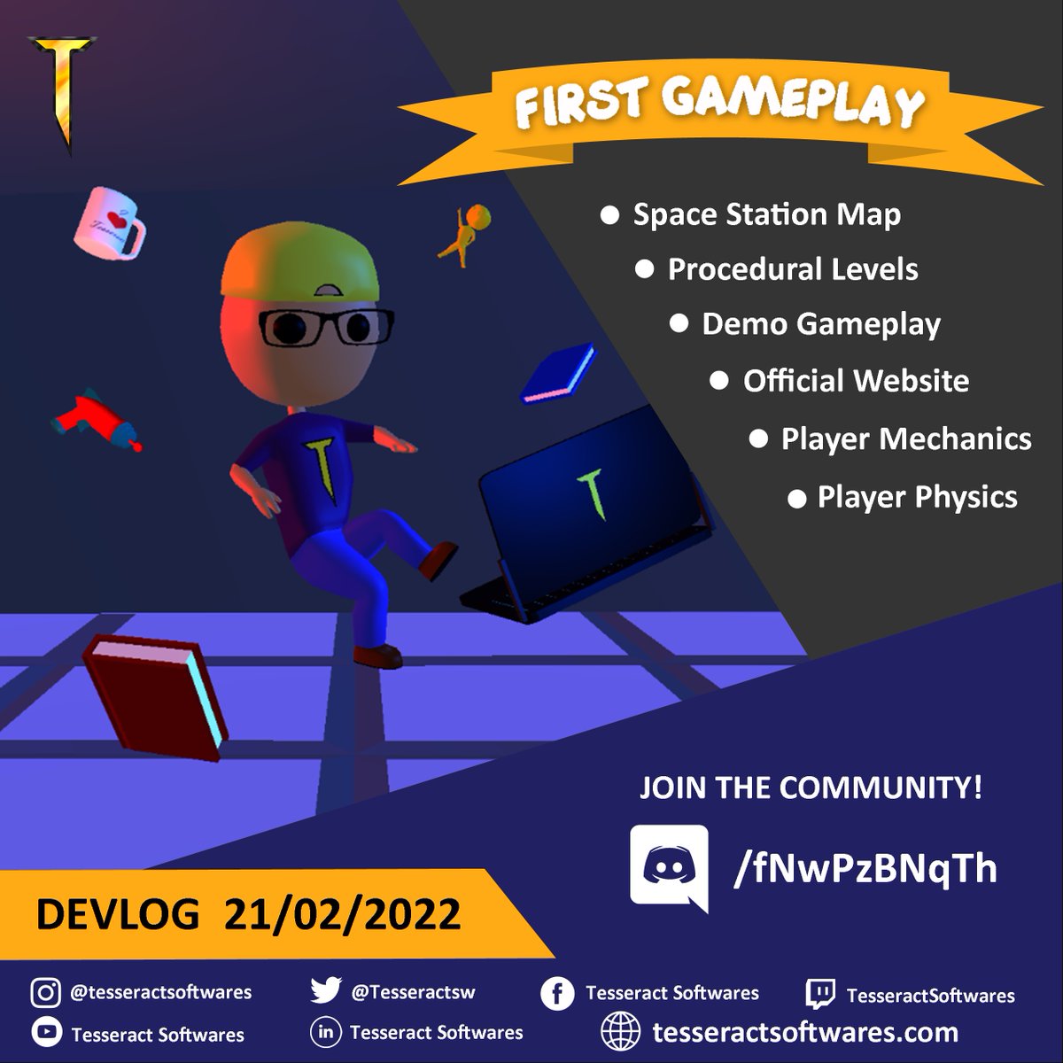 Tesseractsw's tweet photo. 🎮 A summary of our live stream devlog, these are the main topics we talked about.

🎥 Feel free to meet us in our #twitch and #YouTube channels and join our #discord community.

🌐 Check the project in our website https://t.co/1z8XLAFi5Z

#videogames #gaming #twitch #indiedev https://t.co/jluTZpdZCY