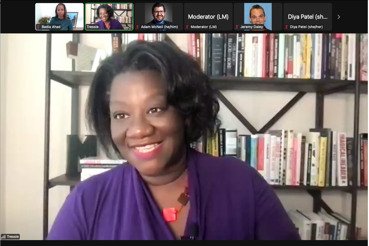 The highlight of my day. Thank you <a href="/tressiemcphd/">Tressie McMillan Cottom</a> for sharing your brilliance and wisdom with the <a href="/LoyolaChicago/">Loyola University Chicago</a> community.