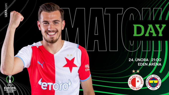 Slavia Prag'ın Fenerbahçe Maçı İçin Hazırladığı Görsel
