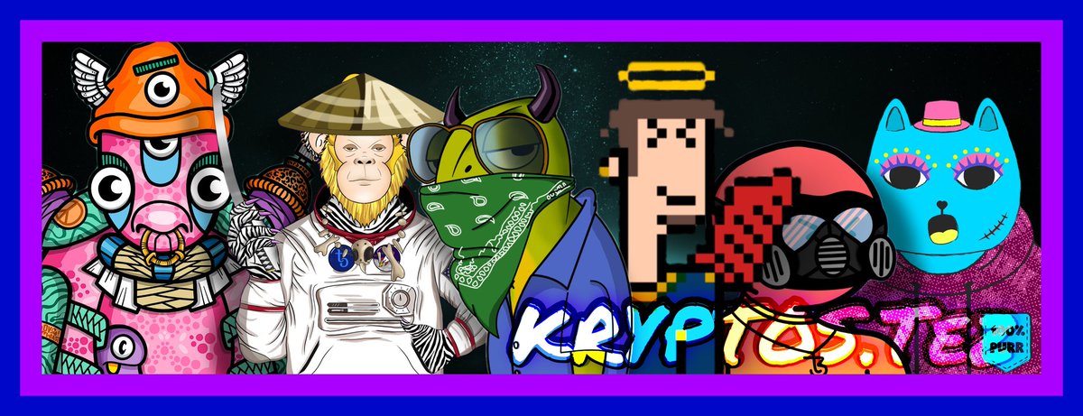NFTimesNews's tweet photo. I just updated my #PFP twitter banner and you may recognise some of the awesome 1/1 collections available on #tezos

@FLUXTRIBE420
@TezApeGang
@CyberGeckoGang
@TezosThugs
@cyberkidzclub
@hash_cats_

#TezosCommunity #Tez #NFT #TezosCollectors #CleanNFT #NFTcollectors #NFTcommunity https://t.co/Ne0WLAfs93