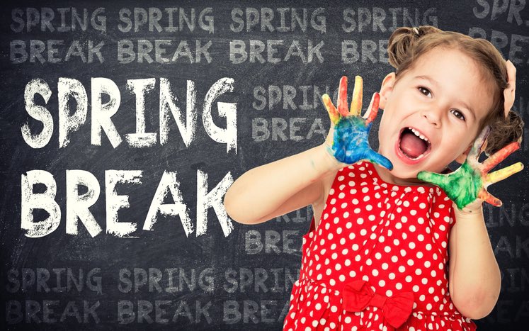 The last day to register for Spring Break Non-School Day care is this Friday, February 25.  Sign your kids up and have them join the fun!!!