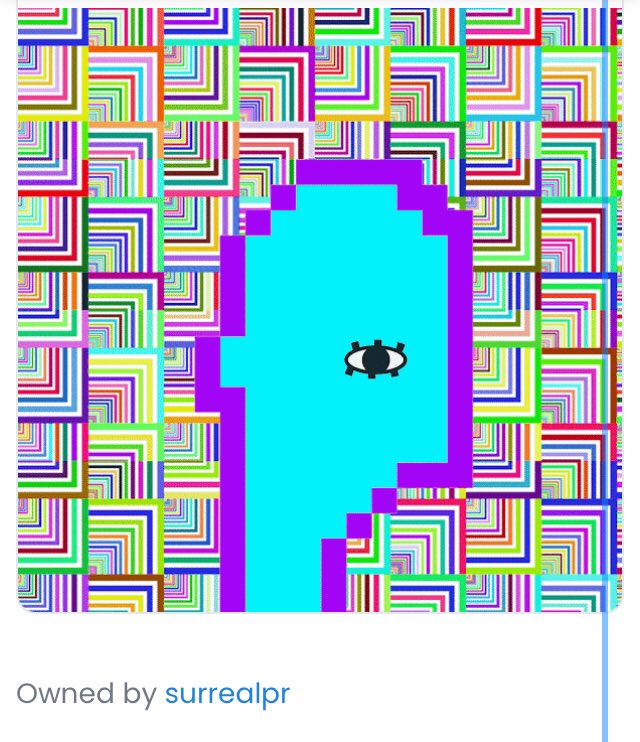 Satonisnft's tweet photo. #002 animate gif got a new owner. Thanks #surrealpr for the support. 🙌🏼 https://t.co/5sl7Hvfw3O via @opensea #NFT #NFTs #NFTcollectibles #polygonetwork https://t.co/cNdyf5qRXQ