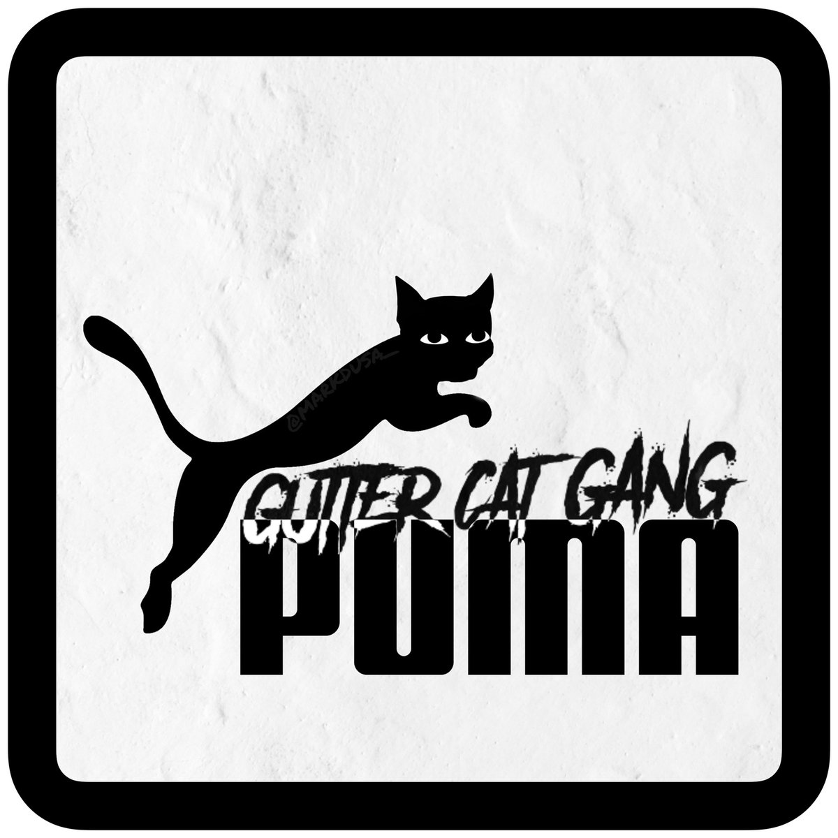markdusa_'s tweet photo. Had to put this together when I heard the news!
Congratulations to the whole Gang on the upcoming collab!! 💎
@GutterCatGang x @PUMA
#PumaGang
@gutterdan_ @gutterric @GutterMitch @ClamzEth https://t.co/2AwZvZoxgA
