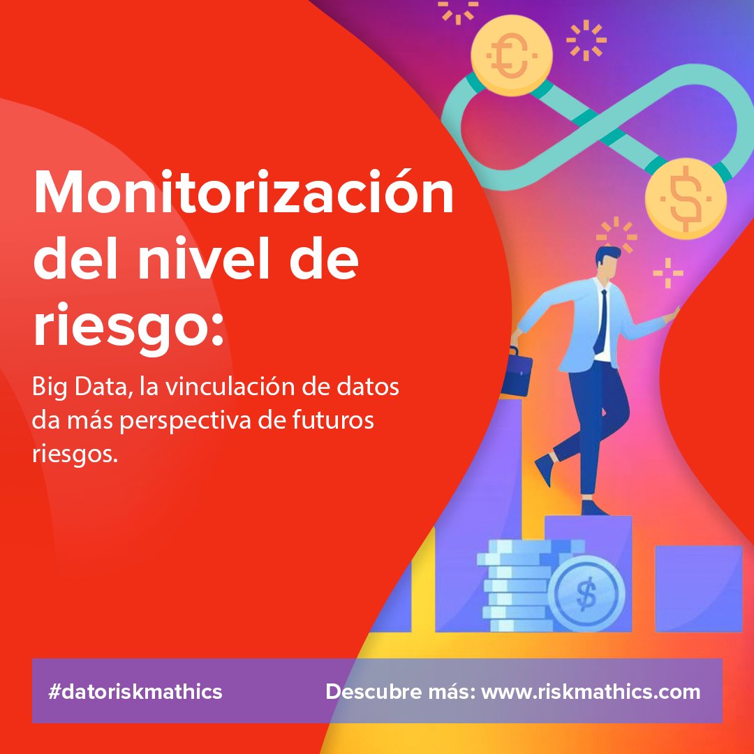 Identificación de riesgo:  cualidad útil en cualquier sector. En materia de finanzas cuantificar el riesgo, permite a las instituciones tener una visión más inclusiva para establecer  límites  en su marco operacional y sentar bases para resto de componentes. 
#DatosRisk 💡