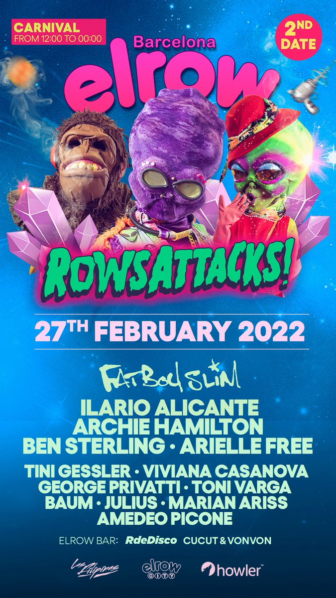 …….this sunday …….….…. Carnaval <a href="/elrow_/">elrow</a> 🎉🎉🎉🥳