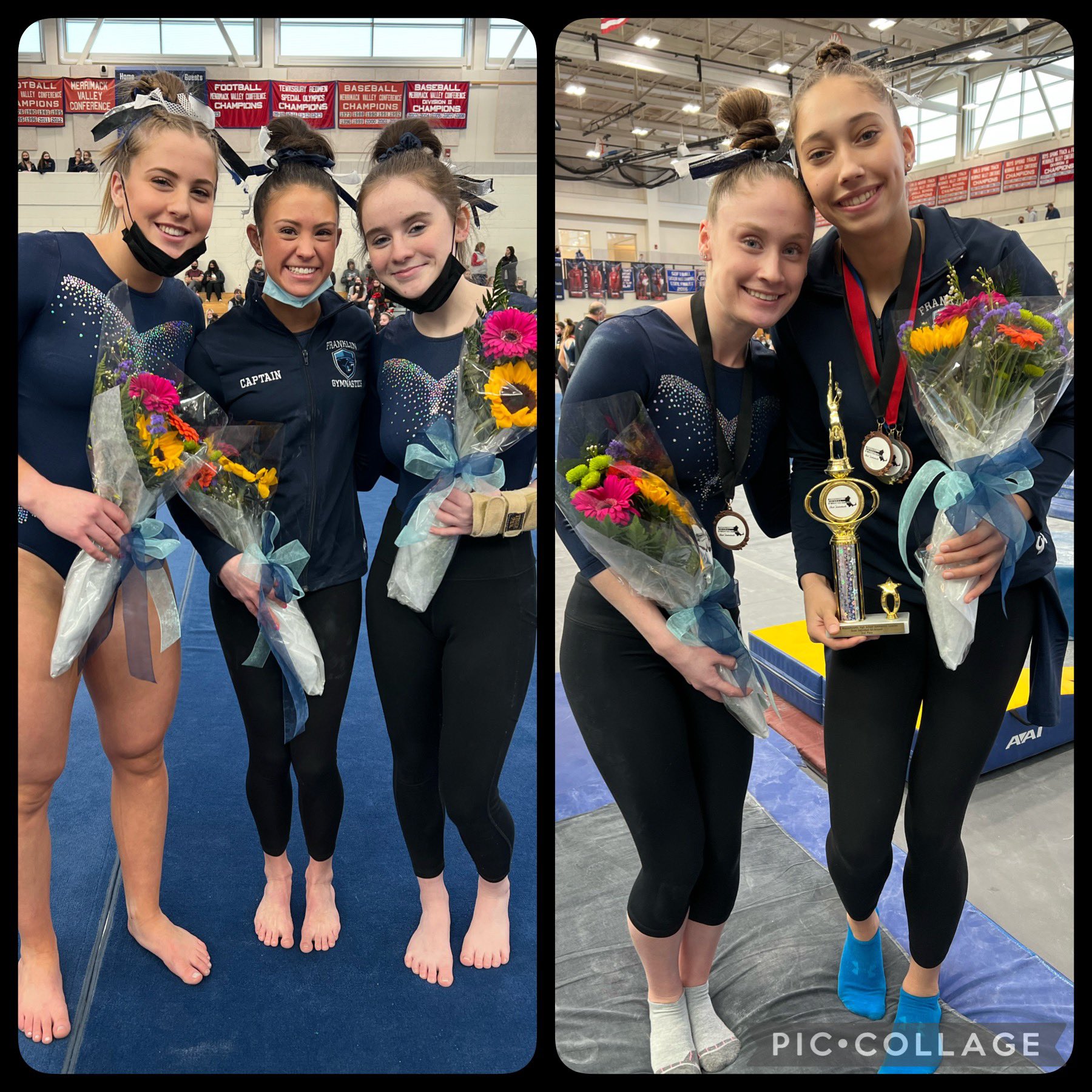 FHS gymnastics performances from the State Individual Meet - Feb 21, 2022