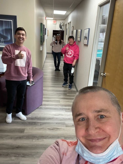 NWTAC's tweet photo. We support #PinkShirtDay @ #NWTAC!! Share your pic, too! https://t.co/D4M7LkTGHb