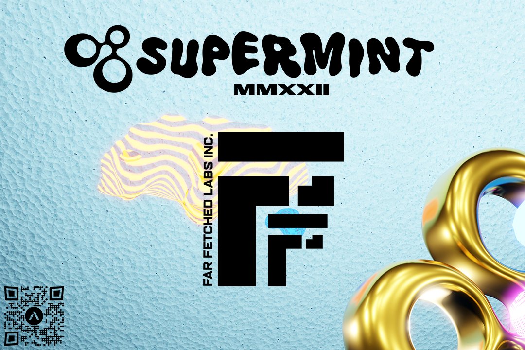 supermintnft's tweet photo. much love to @FarFetchedLabs for being the lead sponsor for SuperMint 2022!!! 

Its a been a thrill learning what this team is cooking up through @MobyMints and other projects they'll share this weekend. 

@FarFetchedLabs will also host our VIP Cocktail hour at close of day 1 🍻 https://t.co/885dBmTZHG
