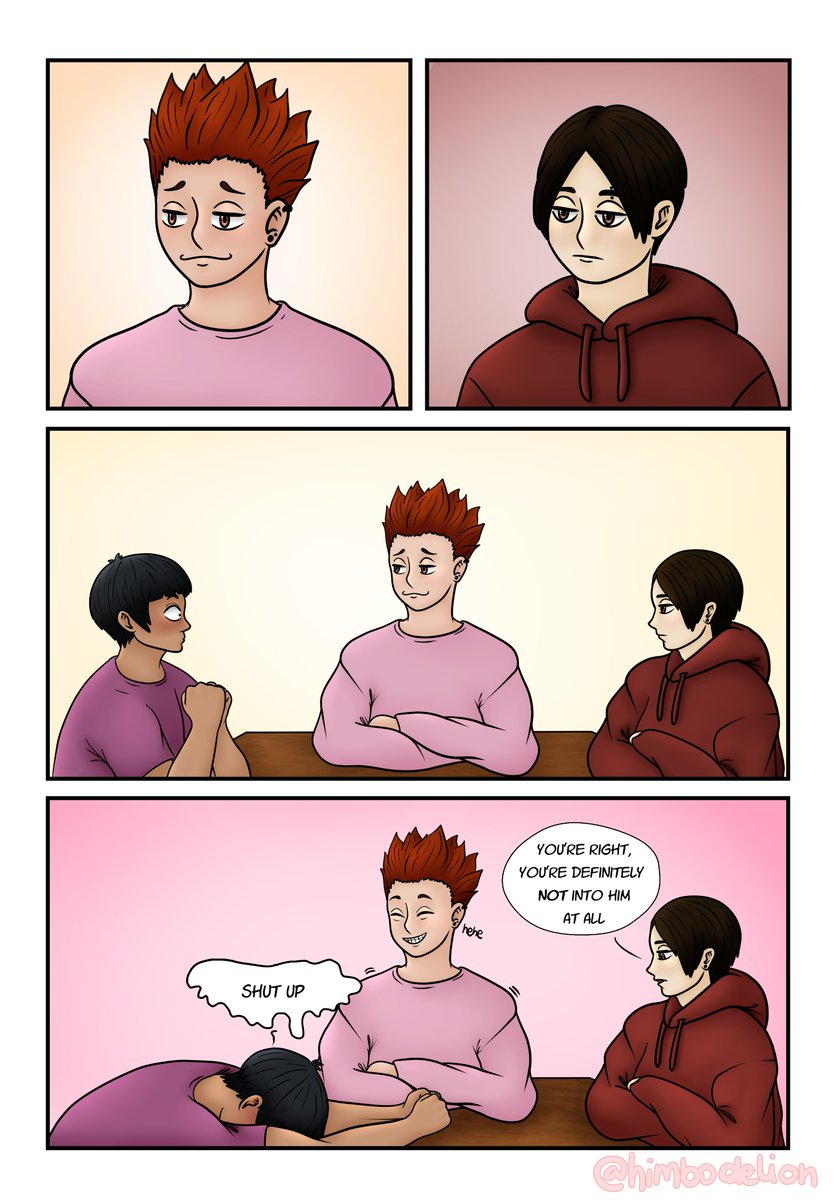 i'm really excited to finally share my gift for <a href="/cherriwrites_/">cherri is back 💕</a>  for the <a href="/HQRarepairExng/">Haikyuu Rarepair Exchange || Pinch Hitters Open!</a> ! you were a dream to create for, as soon as i saw you like enemies to lovers and goshiki x shirabu i was like 👀👀👀 hope you like it!! 💖