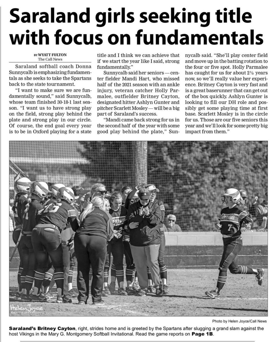 Love this team ❤️<a href="/SaralandSoftba1/">Saraland HS Softball</a> 

📸 Amazing pictures by Helen Joyce