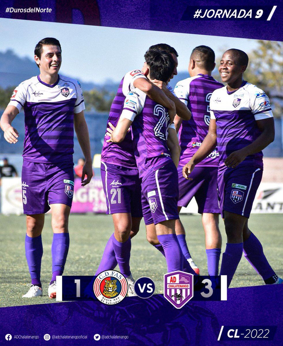 ⏱¡FINAL !🤩
Victoria Morada en Santa Ana 🦂
FAS 1-3 AD Chalatenango 
#SomosAlacranes