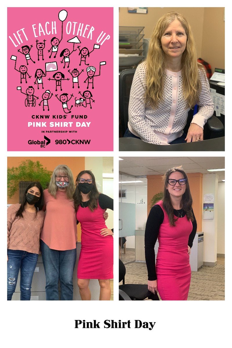 KGMission's tweet photo. Lift each other, Stay strong and stand together.
Happy Pink shirt day from all the staff and volunteers at the Kelowna's Gospel Mission.
Join us in preventing bullying by choosing kindness instead.
Together we can #LiftEachOtherUp #BeKind #BullyingStopsHere https://t.co/PTf8gou7P7