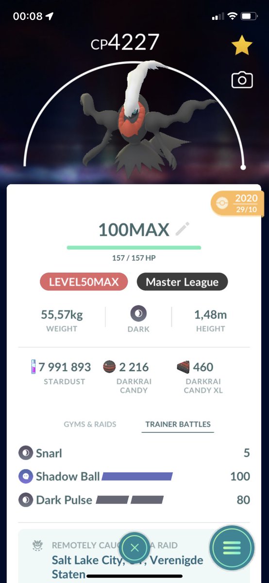xajoJones's tweet photo. #maxoutthursday 😅 another 50 mon les go 🦾 did slowly power this one up with quest 🐌 #PokemonGO https://t.co/1xlocH9WAY