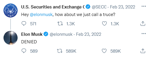XRP_Productions's tweet photo. Give 'em hell, @elonmusk!

#XRP #XRPtheStandard #SECvsRipple #SECvsEveryoneButEthereum https://t.co/9ynui6mou9