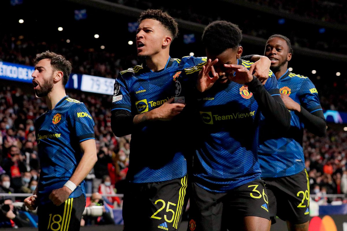 Aaron Wan-Bissaka (@awbissaka) on Twitter photo Mr Griddy delivering the goods again! Far from a great performance but we'll take that heading back to OT.
<a href="/ManUtd/">Manchester United</a> โฝโค๏ธ Mr Griddy delivering the goods again! Far from a great performance but we'll take that heading back to OT.
<a href="/ManUtd/">Manchester United</a> โฝโค๏ธ