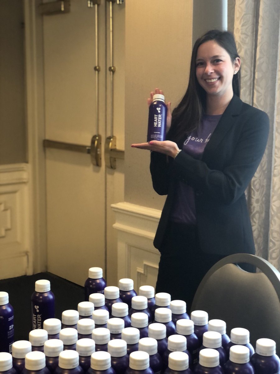 We are so excited about our partnership with <a href="/drinkheartwater/">drinkheartwater</a> bringing sustainable hydration to meetings. #MeetSmart