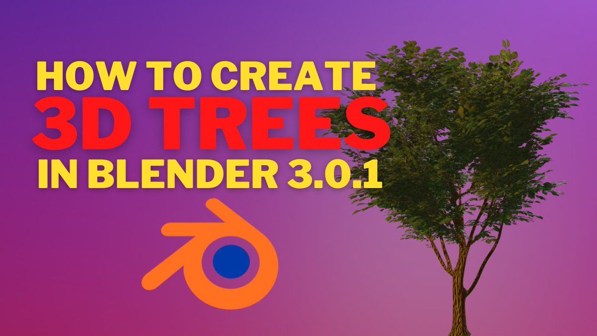 GreenbaseNFT's tweet image. No secrets here!  Watch my very first YouTube video where I walk you through exactly how I design the trees for this project using free software!

youtube.com/watch?v=eABH2Z…

#blendertutorial #treegenerator #3DArtist #howto #video #graphicdesign #solana #nft