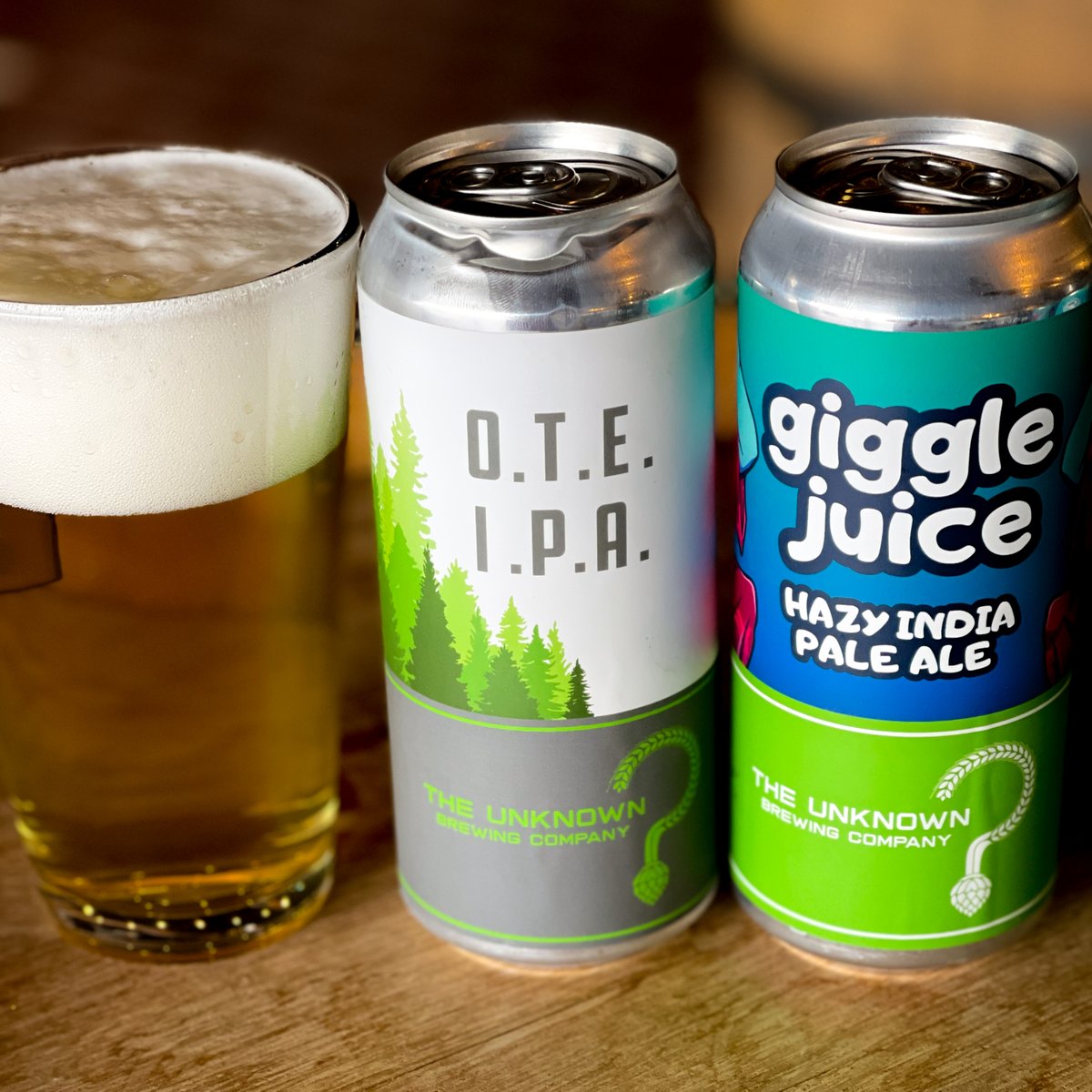 You've made it half way through the week, it's time for a beer 🍺 

You can find O.T.E. I.P.A and Giggle Juice at CBV Brewery + Taproom in Newton, D9 Brewing Lake Norman in Cornelius, or your local craft beer store.