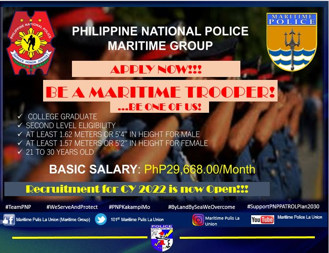 PulisLa's tweet photo. APPLY NOW!!! BE ONE OF US!!!!
#TeamPNP
#WeServeAndProtect
#PNPKakampiMo https://t.co/xucIOZkRBV