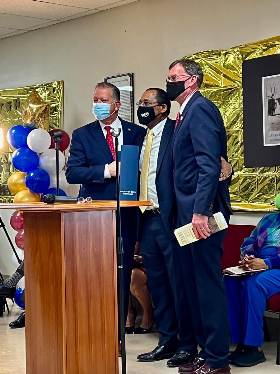 AlMiller4Cecil's tweet photo. Historic Signing and Launching Ceremony of Elkton Colored School Museum &amp; Cultural Center! Congratulations Rev. Brown and Wrights A.M.E. Church! https://t.co/n8IjJ0yAj5
