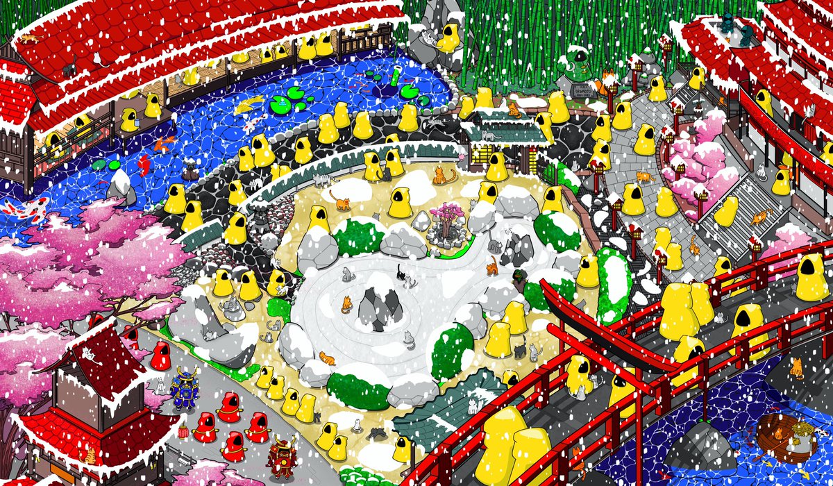 ⚠️ Genezeeddd X TodoNFTs 🔥
Parallel world #007 “Japan CAsTle garden”🏯🎏
Project of <a href="/TodoNFTs/">TodoNFTs</a> bringing landmarks of various places to create works. 🌏

📌 Reserve price: 0.30 Eth Available on @withFND 
Link: foundation.app/@TodoNFTs/para…
#foundationapp #NFTcollection #artTANK 🥳🐸⚠️