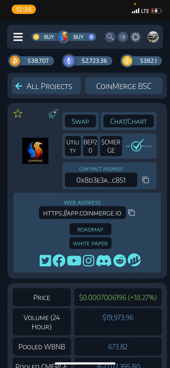 Crypto_Flu's tweet image. #coinmerge #cmerge #googlestore #applestore #app #socialmedia #Moonshot #Lowcapgem 
Great partnership starting soon with  a top Crypto marketing team. 👏