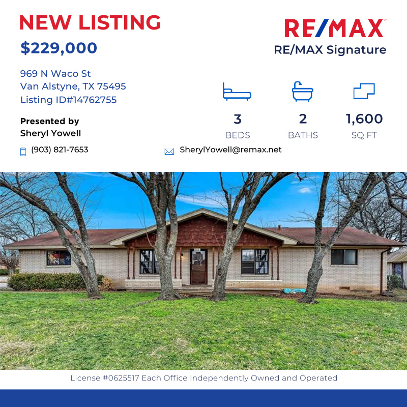 bentley316's tweet photo. The perfect fixer upper home located on a croner lot. Close in proximity to Hwy 75 and the heart of Van Alstyne. 3 bedroom, 2 bathroom home...

Click here for details:
https://t.co/K9PQB2GKYJ https://t.co/pBS8uGF85Q