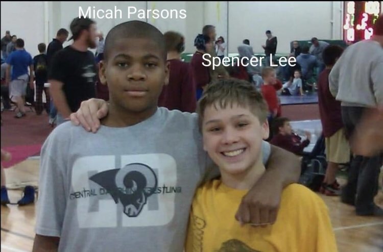 CoachPBeltran's tweet image. Cool photo someone posted in a Wrestling page!  @MicahhParsons11  @LeeSpencerlee36