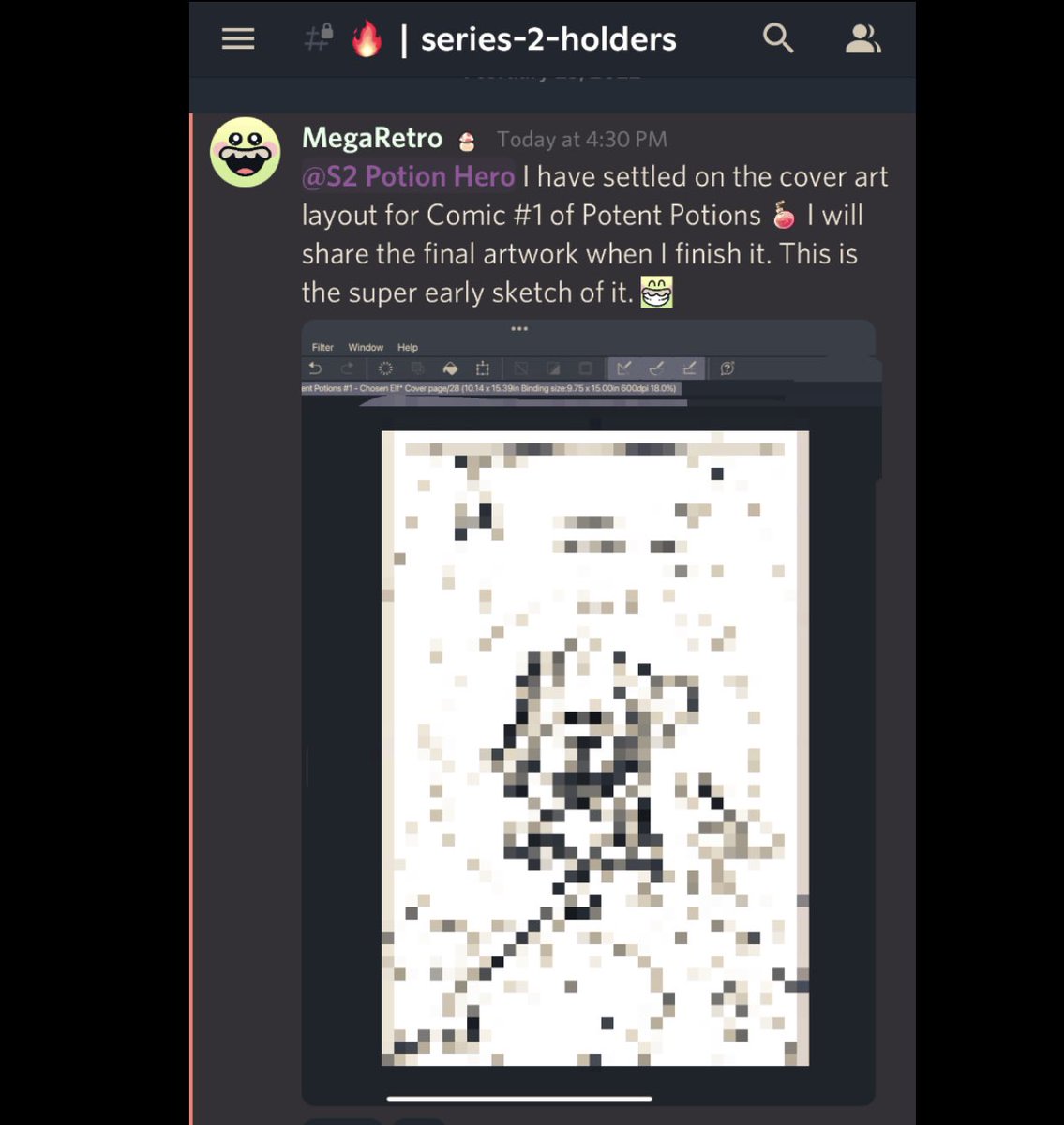 mega_crypto_x's tweet photo. 🧪✨Hey everyone! Just dropped @Potent_Potions_ Comic #1 rough sketch layout for the cover art!
Series 2 holders get exclusive look and access to the discord channel Behind The Scenes 🤩
https://t.co/w86QW4uEKR to mint
Discord https://t.co/QmC61Tfv7Z
#NFTs #NFTcomic #NFTsecret https://t.co/hqCOEGwxbE