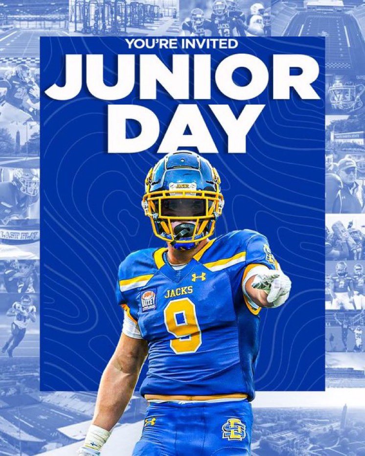 Thank you <a href="/Coach_JDavis/">Joshua Davis</a> for the junior day invite!! 🐰 <a href="/GoJacksFB/">SDSU Football</a>
