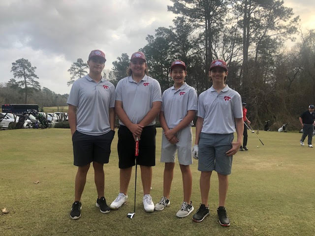 SplendoraGolf's tweet photo. Congrats to our Wildcat Golf Team on competing in the Huffman tournament at Red Wolf GC.  Everyone played well, with our very own Sammy Weldon shooting a 79 to bring home 1st place!  Go Wildcats! https://t.co/rm9vI8qJoL