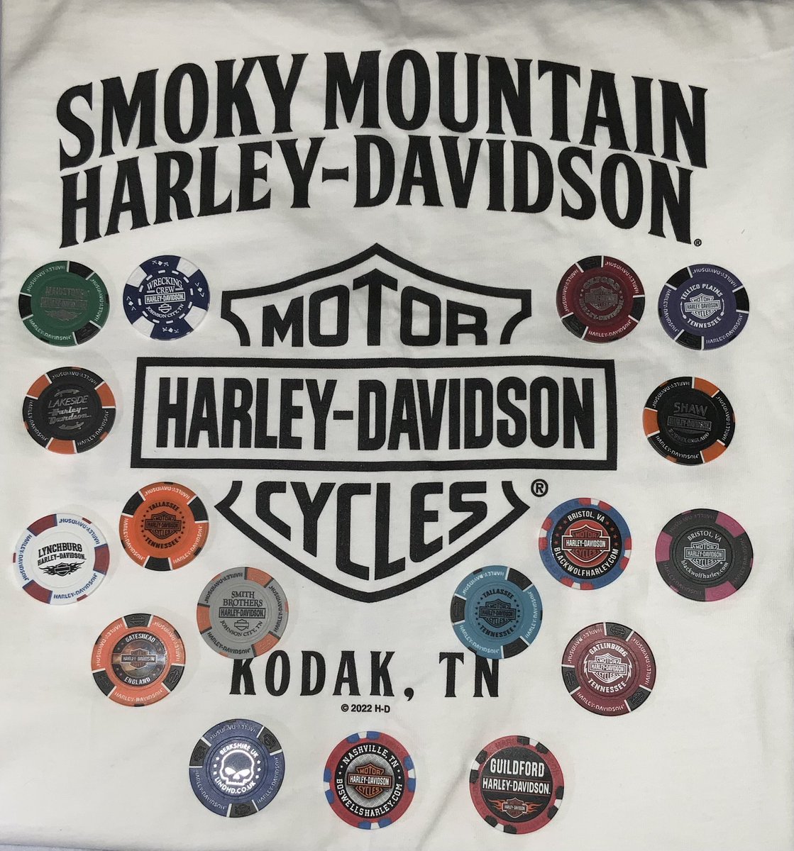 RockCowboyPhil's tweet photo. Still sorting out stuff,got so many @harleydavidson casino chips at the bottom of my bag,it’s like I went to Vegas🇺🇸🏴󠁧󠁢󠁥󠁮󠁧󠁿#CollectionBuilding https://t.co/aqmKvSnDhO