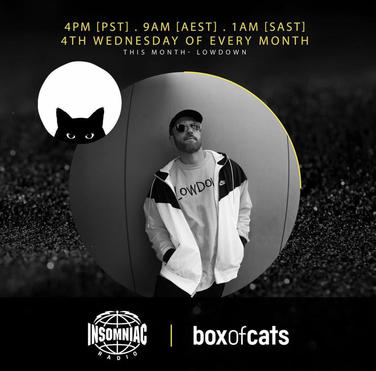 Tune into Insomniac Radio tonight at 7pm EST! To hear a new song by <a href="/DJTechNeekz/">TechNeekz</a> &amp; I 🙌 Releasing on <a href="/boxofcatsmusic/">BOX OF CATS</a> soon! 🐈 insomniacradio.com