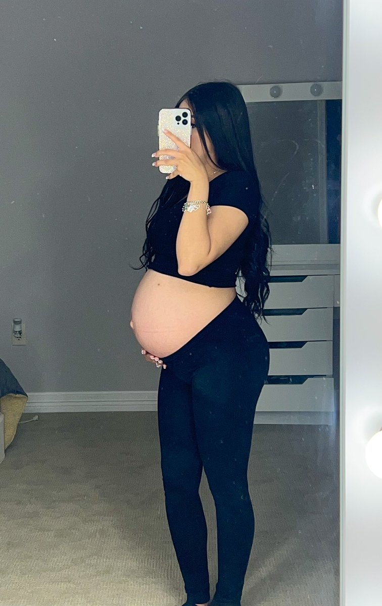 A few more weeks left to meet you baby girl ❤️‍🩹