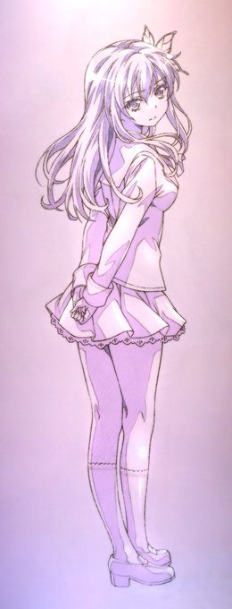 تنقيح الصورة السابقة.
過去絵レタッチ。 