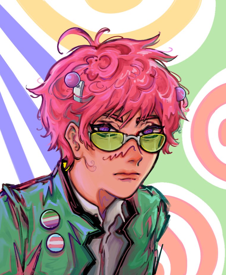 abhelion's tweet photo. drew saiki for aro week he is so aro shaped #AroWeek #saikik https://t.co/18dpO7PHJ8