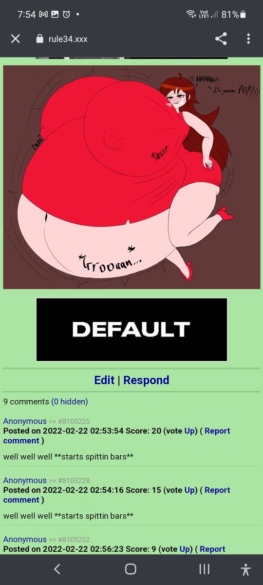 A friend told me to check a post of my work on r34, and god damn