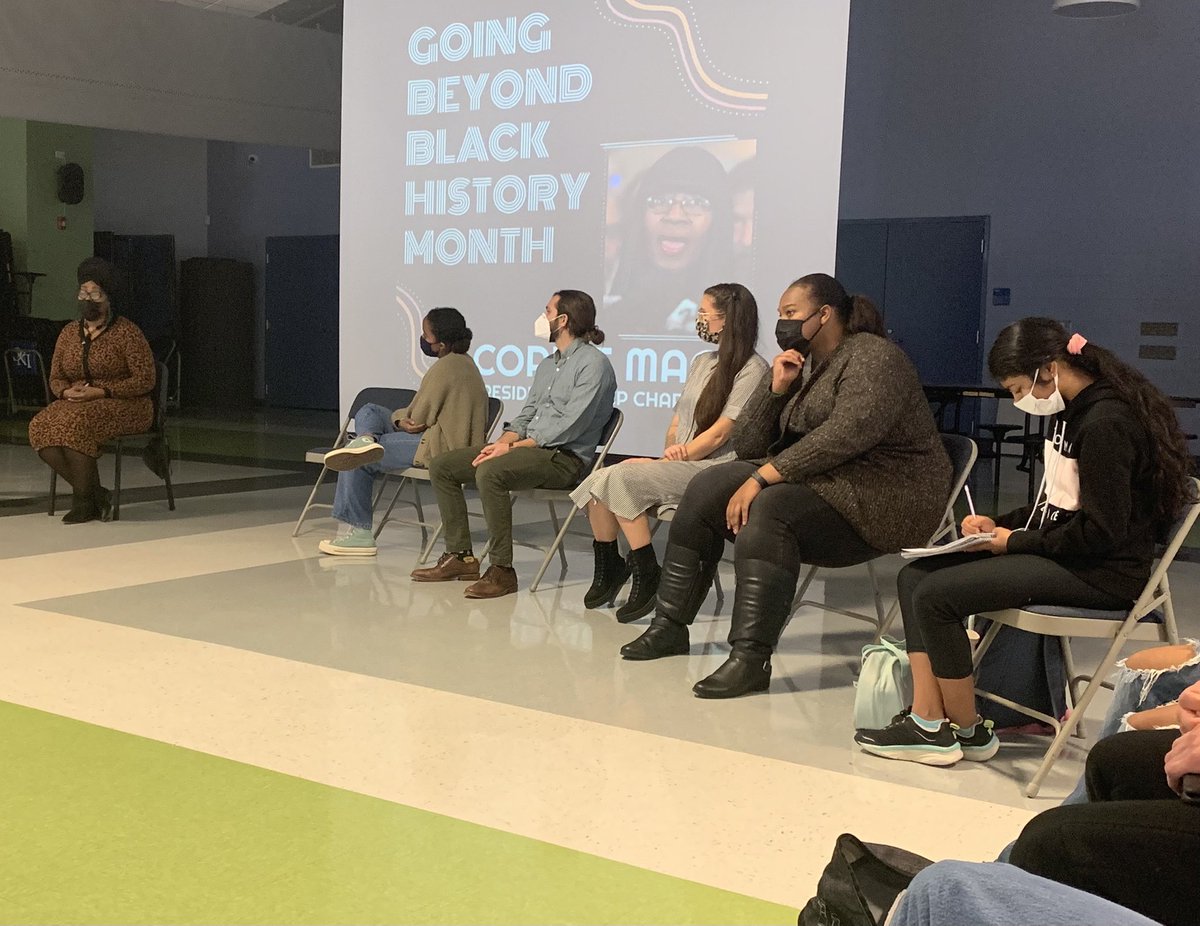 Today, <a href="/LNC_Diversity/">LNC Student Diversity and Inclusion Council</a> hosted Corine Mack (President of Charlotte-Meck NAACP Chapter) for "Going Beyond Black History Month", an open-forum discussion of how we can continue to celebrate and make progress beyond just the month of February. #LNCPride #BHM #BlackHistoryMonth