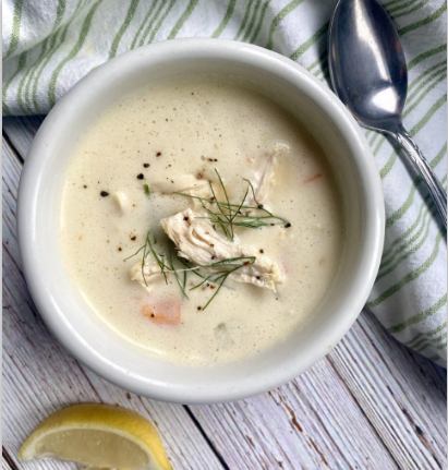 Kidney Friendly Recipe - Greek Lemon Chicken Soup. @KidneyFund 
Read here - ow.ly/HGHK50HYjj3
#health #dialysis #transplant #KidneyDisease #CKD #ClinicalRenalAssociates #nutrition #kidneydiet #kidneytransplant #kidneyheal