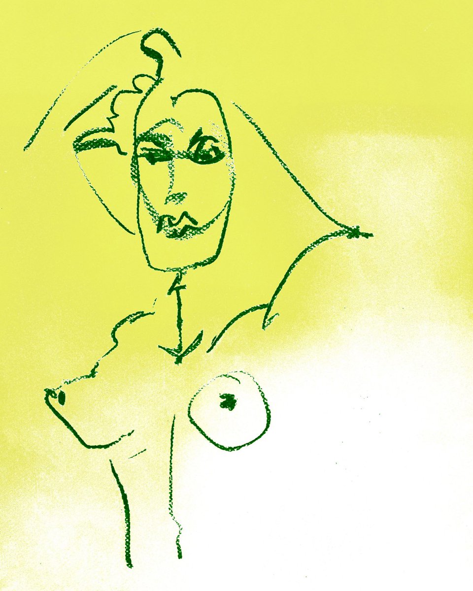 BreastArchives's tweet photo. I think what's been true across the board is the universal patriarchy, the fear of women ever being born back into complete sexuality and life-force. 
—Eve Ensler 

Art by Meagan Murphy

#portrait #breasts #deliberatehealing #femininewisdom https://t.co/iiqkRtBw6r