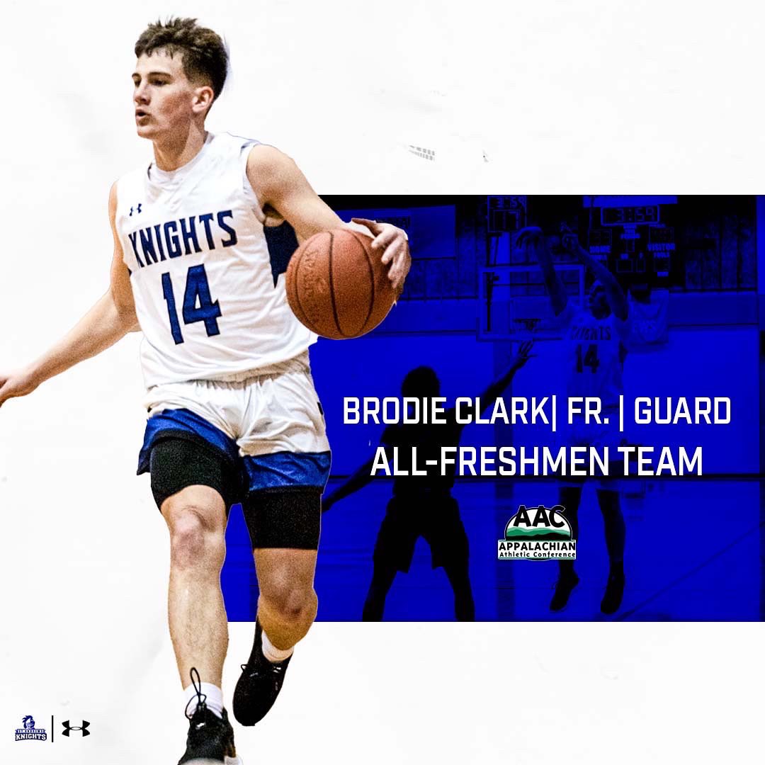 Postseason <a href="/AACsports/">AAC Sports</a> 🏀 awards are in.⁣
⁣
Isaac Clay - First Team All-Conference ⁣
Brodie Clark - All-Freshmen Team ⁣
⁣
#BattleReady ⚔️