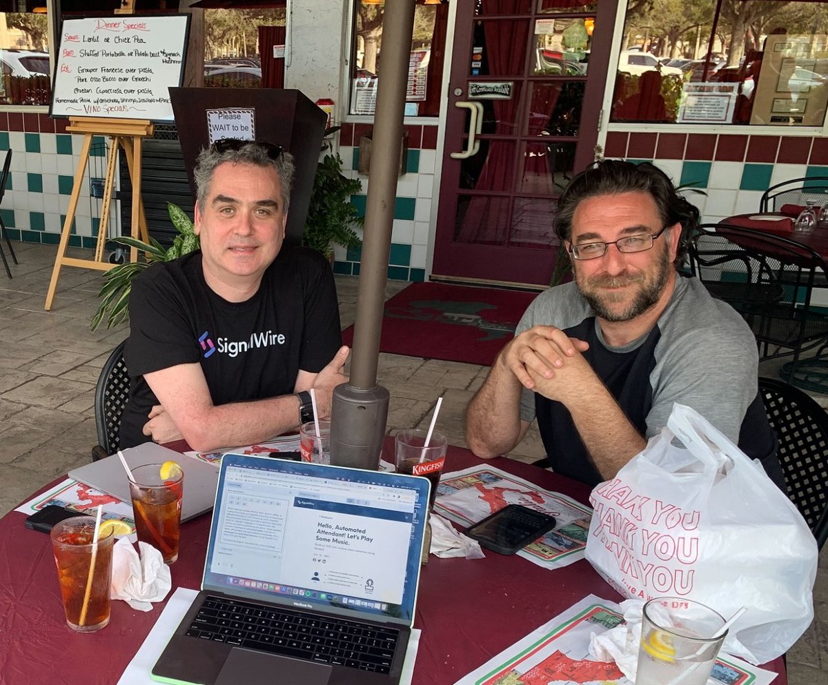 Working from anywhere! Today's location - Florida 🌞