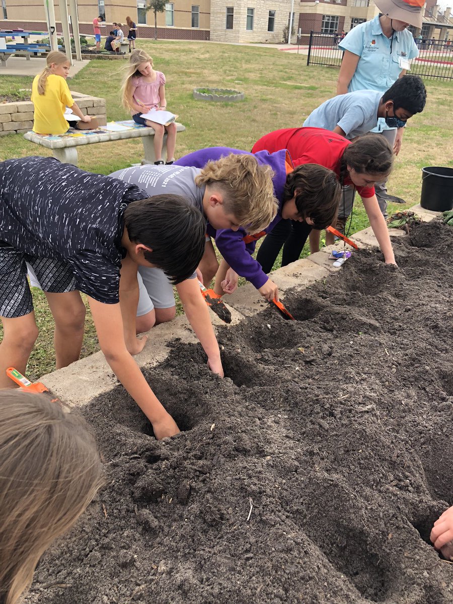 Swenke_Science's tweet photo. Garden Day!  One of the happiest days of the year!  Thank you @readygrowgarden  #swenkeproud #swenkescience https://t.co/ifryhA9UyJ