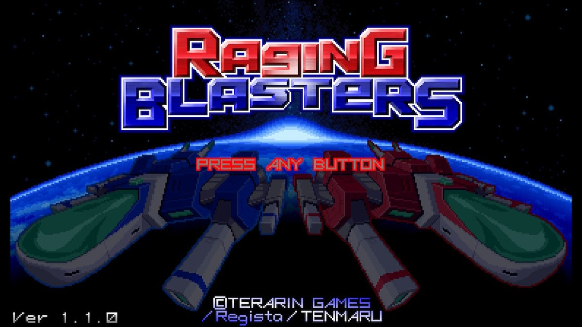 BadassSamurai's tweet image. Good shmup with a lot of Aleste vibes. #RagingBlasters #NintendoSwitch