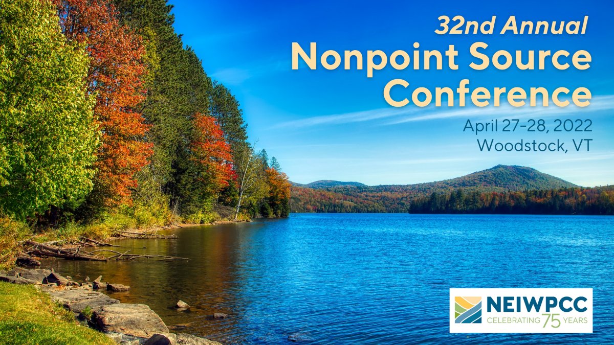 NEIWPCC's tweet photo. 🎉Registration is now open for the annual Nonpoint Source Conference! Join us in Woodstock, VT, April 27-28 to learn about NPS pollution issues and projects. #NPS2022 #NonpointSource #waterquality https://t.co/RhSwqnBczv https://t.co/uYD5ELjNGr