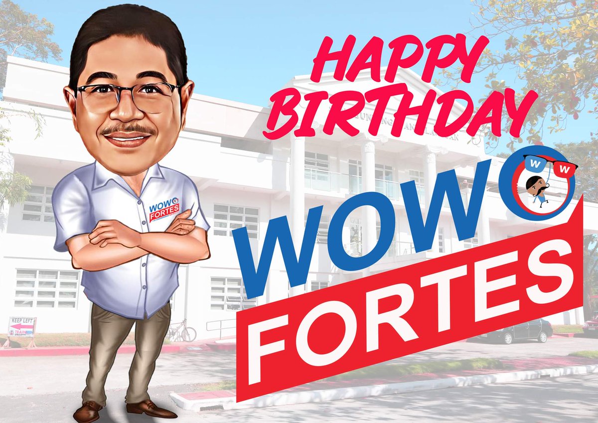 wowofortes's tweet photo. Para sa ato VG Wowo Fortes, Happiest Birthday! 

Maswerte po nan blessed kami na saro ka po sa amo mga naging lider, ikaw po an eksakto na kaipuhan san ato generasyon niyan. Salamat po sa intiro! God bless &amp; Stay safe!

From Friends and Family https://t.co/Xoj2FB9LEw