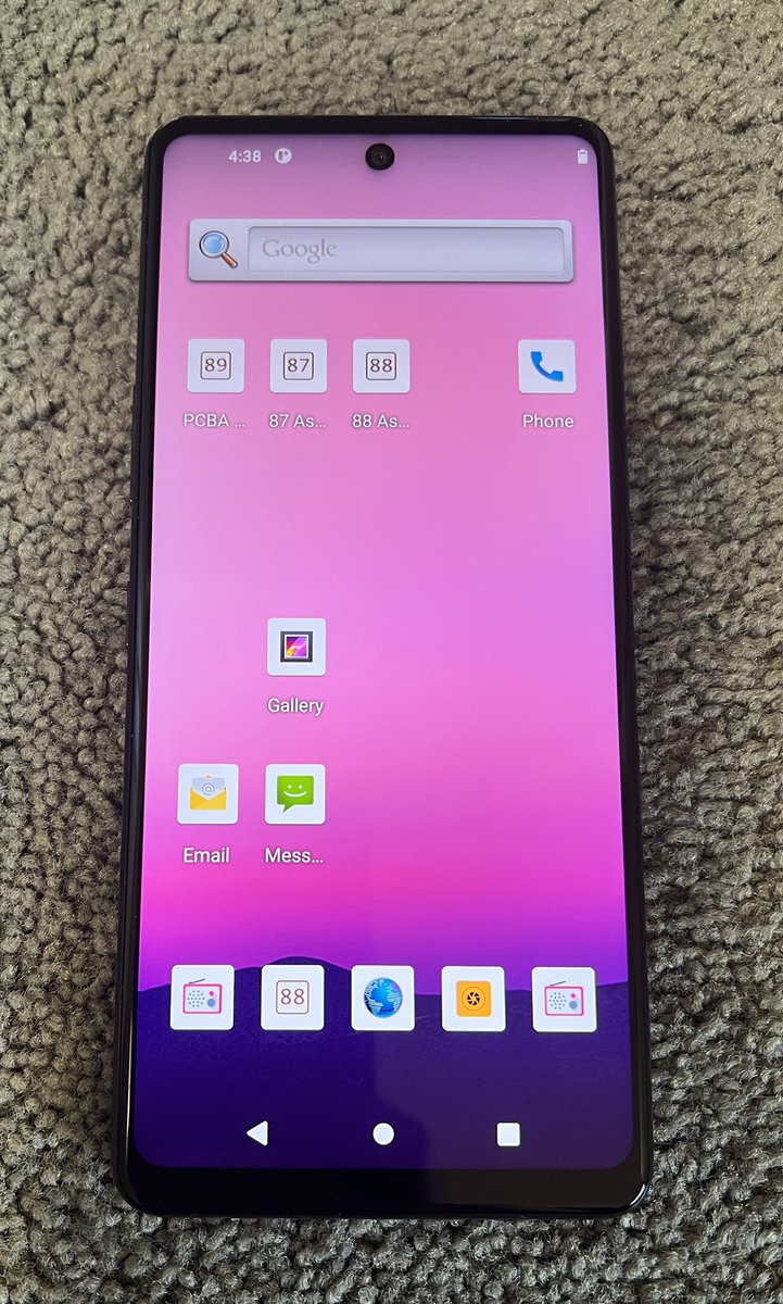 AppleProto03's tweet photo. Never before seen: LG Stylo 7. This device was cancelled and never made it past the development stage, due to LG leaving the smartphone market. Specs in comments. #LG https://t.co/P8deTkAwBR